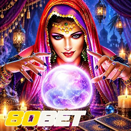 80BET — ilustração de uma adivinha com bola de cristal